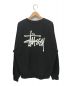 stussy (ステューシー) BASIC STUSSY CREW ブラック サイズ:L：12000円