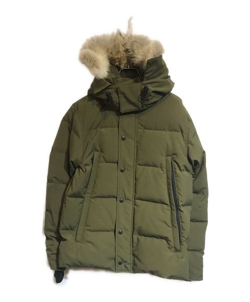 CANADA GOOSE（カナダグース）CANADA GOOSE (カナダグース) WYNDHAM PARKA FUSION FIT カーキ サイズ:Ｍの古着・服飾アイテム