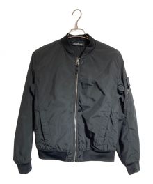 STONE ISLAND（ストーンアイランド）の古着「MA-1ジャケット」｜ブラック