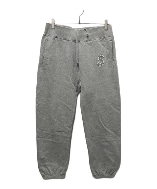 SUPREME（シュプリーム）Supreme (シュプリーム) 3M Reflective S Logo Sweatpant グレー サイズ:Smallの古着・服飾アイテム