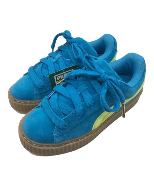 PUMA（プーマ）PUMA (プーマ) CREEPER PHATTY SPEED BLUE-LIME POW-GUM ブルー サイズ:UK5.5 未使用品の古着・服飾アイテム