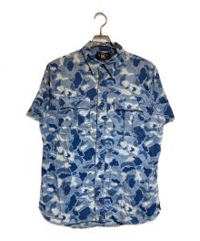 RRL（ダブルアールエル）の古着「KNIT HAWAIIAN SHIRTS」｜ブルー