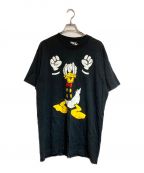 MICKEY&CO.ミッキー アンド コー）の古着「プリントTシャツ」｜ブラック