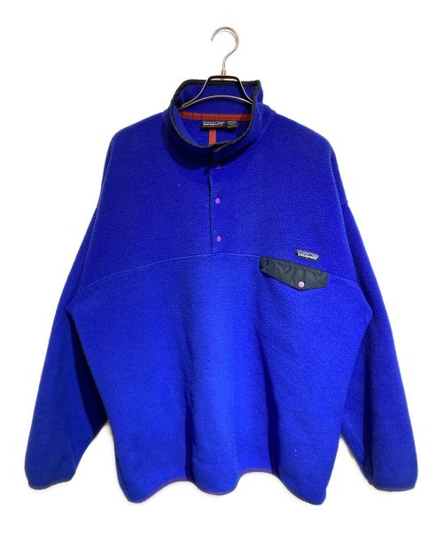 Patagonia（パタゴニア）Patagonia (パタゴニア) 90`sシンチラスナップＴ ブルー サイズ:XXLの古着・服飾アイテム