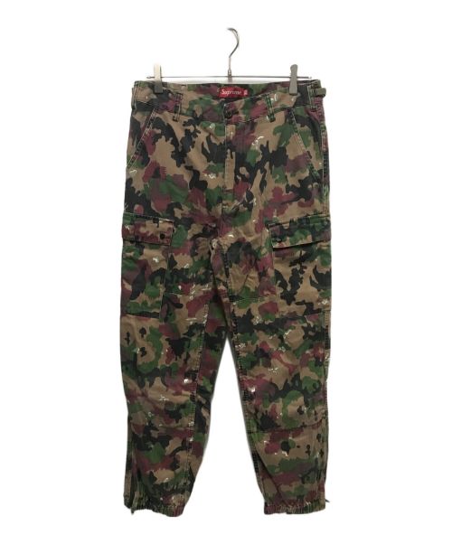 SUPREME（シュプリーム）Supreme (シュプリーム) Field Pant レッド×カーキ サイズ:30の古着・服飾アイテム