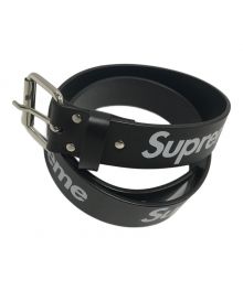 SUPREME（シュプリーム）の古着「Repeat Leather Belt」｜ブラック