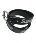 Supreme（シュプリーム）の古着「Repeat Leather Belt」｜ブラック