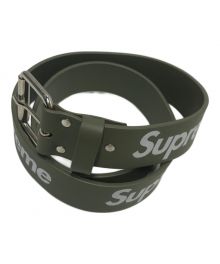 SUPREME（シュプリーム）の古着「Repeat Leather Belt」｜カーキ