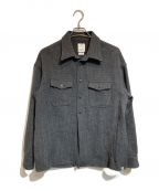 VISVIMビズビム）の古着「LUMBER L/S TWEED」｜ブラック