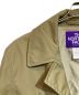 中古・古着 THE NORTHFACE PURPLELABEL (ザ・ノースフェイス パープルレーベル) ステンカラーコート ベージュ サイズ:Ｍ：16000円