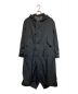 Yohji Yamamoto pour homme（ヨウジヤマモト プールオム）の古着「WOOL GABARDINE HOOD PEAK MODS COAT」｜ブラック