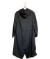 Yohji Yamamoto pour homme (ヨウジヤマモト プールオム) WOOL GABARDINE HOOD PEAK MODS COAT ブラック サイズ:3：70000円