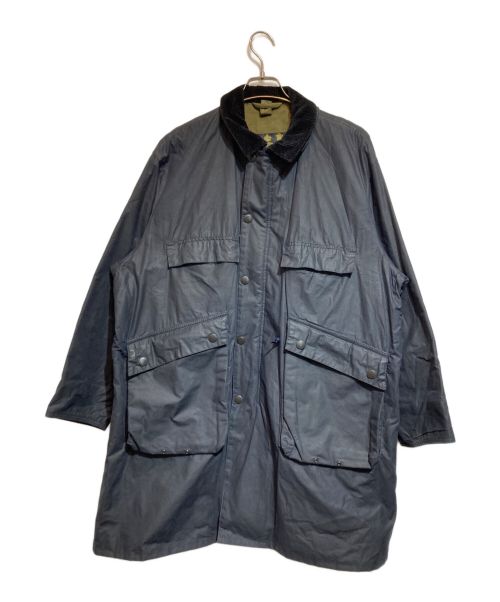 Barbour（バブアー）Barbour (バブアー) KAPTAIN SUNSHINE (キャプテンサンシャイン) Stand Collar Traveller Coat ネイビー サイズ:38の古着・服飾アイテム