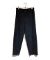 HOMME PLISSE ISSEY MIYAKE（オムプリッセ イッセイ ミヤケ）の古着「center pleat slacks」｜ブラック