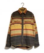 RRLダブルアールエル）の古着「STRIPED JACQUARD WORKSHIRT」｜マルチカラー