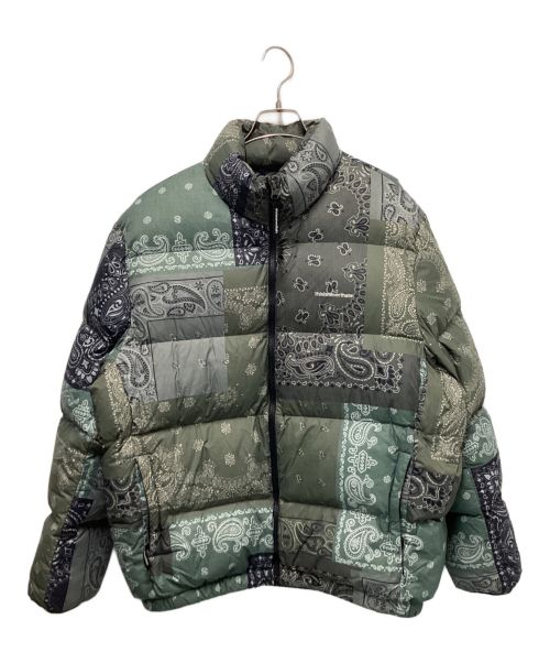 thisisneverthat（ディスイズネバーザット）thisisneverthat (ディスイズネバーザット) PERTEX T Down Jacket カーキ サイズ:Lの古着・服飾アイテム