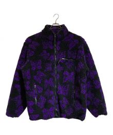 Needles×BEAMS（ニードルズ×ビームス）の古着「BOA FLEECE JACKET」｜パープル