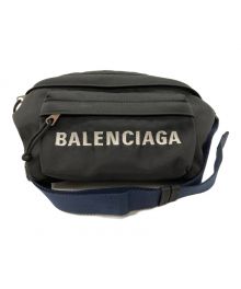 BALENCIAGA（バレンシアガ）の古着「ウエストポーチ」｜ブラック