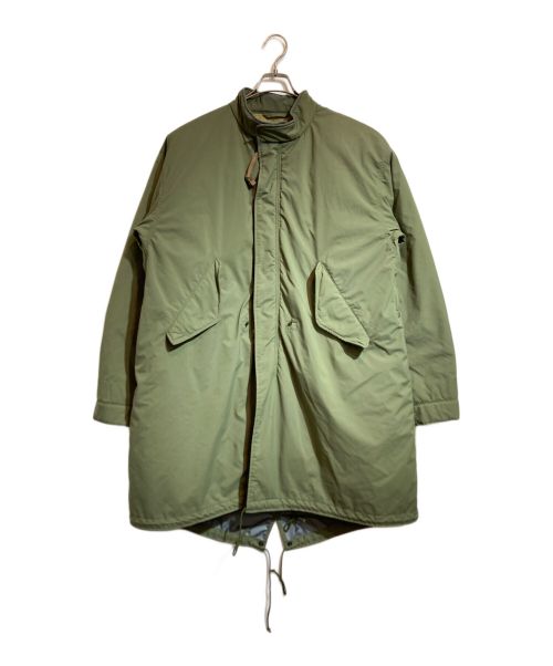 BEAMS PLUS（ビームスプラス）BEAMS PLUS (ビームスプラス) M-65 ダウンモッズコート カーキ サイズ:Lの古着・服飾アイテム