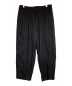 Y's for men（ワイズフォーメン）の古着「RAYON STRIPE PANTS WITH SIDE TAPE」｜ブラック