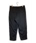 Y's for men (ワイズフォーメン) RAYON STRIPE PANTS WITH SIDE TAPE ブラック サイズ:2：40000円