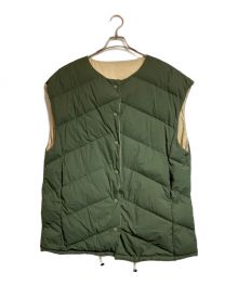 F/CE.×NANGA（エフシーイー×ナンガ）の古着「FT DOWN REVERSIBLE VEST」｜カーキ