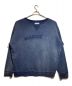 Maison Margiela（メゾンマルジェラ）の古着「BLUE COTTON OVERSIZE SWEATSHIRT」｜インディゴ