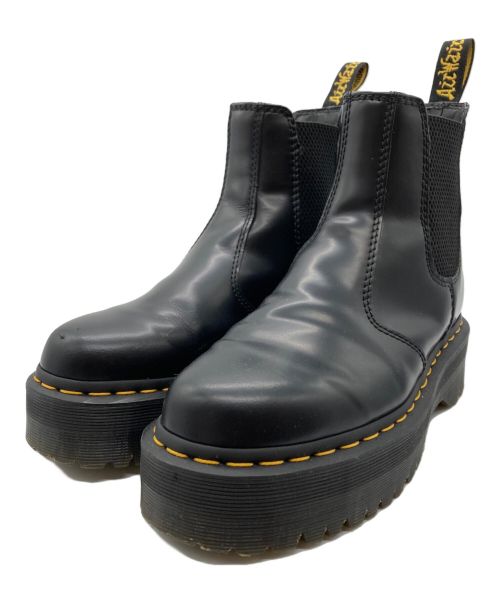 Dr.Martens（ドクターマーチン）Dr.Martens (ドクターマーチン) Quad チェルシーブーツ ブラック サイズ:37の古着・服飾アイテム