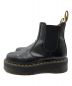 Dr.Martens (ドクターマーチン) Quad チェルシーブーツ ブラック サイズ:37：12000円