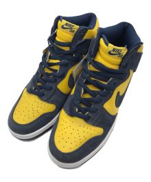 NIKE SB（ナイキエスビー）の古着「Dunk High」｜ネイビー×イエロー