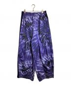 Needlesニードルズ）の古着「H.D. TRACK PANTS TIE-DYE」｜パープル