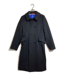 BLUE LABEL CRESTBRIDGE（ブルーレーベルクレストブリッジ）の古着「ウールコート」｜ブラック