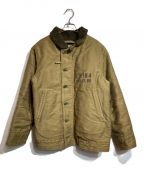 WEIRDOウィアード）の古着「N-1 CLUB DECK JACKET」｜カーキ