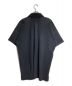 HOMME PLISSE ISSEY MIYAKE (オムプリッセ イッセイ ミヤケ) 半袖プリーツポロシャツ ブラック サイズ:3：25000円