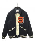 SUPREMEシュプリーム）の古着「CAPTIAN VARSITY」｜ブラック