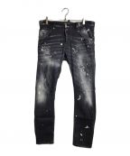 DSQUARED2ディースクエアード）の古着「Skater Jean」｜ブラック