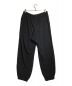 COMOLI (コモリ) SILK PILE DRAWSTRING PANTS ブラック サイズ:2：25000円