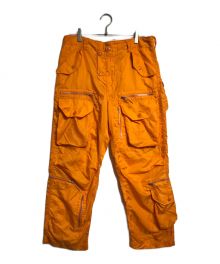 Engineered Garments×BEAMS PLUS（エンジニアド ガーメンツ×ビームスプラス）の古着「Flight Pants NYLON SATEEN」｜オレンジ