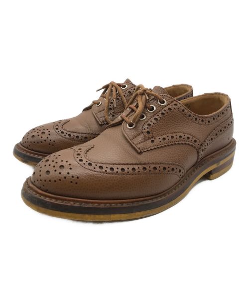 Tricker's（トリッカーズ）Tricker's (トリッカーズ) ウィングチップシューズ ブラウン サイズ:６Hの古着・服飾アイテム