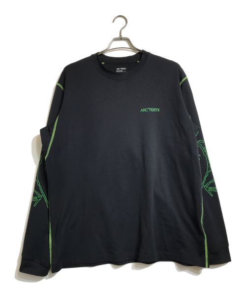 ARC'TERYX（アークテリクス）ARC'TERYX (アークテリクス) COPAL LS BIRD SLEEVE TEE ブラック サイズ:Lの古着・服飾アイテム