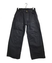 FIFTH（フィフス）の古着「Distressed Double Knee Pants」｜ブラック