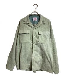 son of the cheese（（サノバチーズ））の古着「Horse Corduroy Shirts」｜グリーン