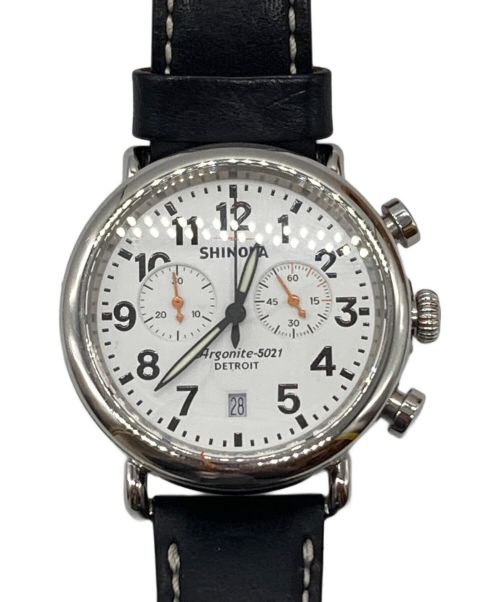 SHINOLA DETROIT（シャイノラ デトロイト）SHINOLA DETROIT (シャイノラ デトロイト) argonite 5021 ホワイトの古着・服飾アイテム