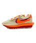 NIKE (ナイキ) sacai (サカイ) CLOT (クロット) ローカットスニーカー ベージュ×オレンジ サイズ:UK7 未使用品：16000円