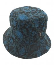 s'yte (サイト) Thorny Pattern Jacquard Bucket Hat ブルー