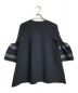 CFCL (シーエフシーエル) POTTERY SHORT BELL SLEEVE FLARE TOP ブラック サイズ:FREE：23000円