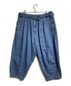 TIGHTBOOTH PRODUCTIONタイトブースプロダクション）の古着「DENIM BAKER BALLOON PANTS」｜インディゴ