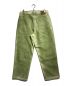 stussy (ステューシー) Spray Dye Big Ol Jeans 黄緑 サイズ:32：25000円