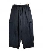 Y-3ワイスリー）の古着「WIDE CRGO PANTS」｜ブラック