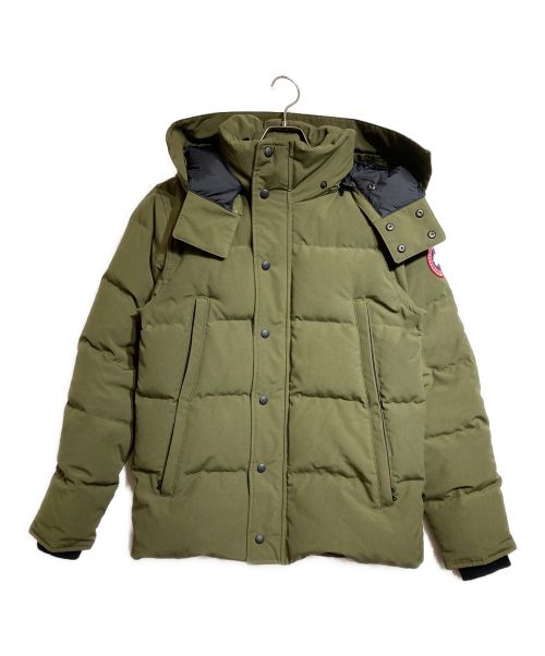 CANADA GOOSE（カナダグース）CANADA GOOSE (カナダグース) WYNDHAM PARKA カーキ サイズ:Mの古着・服飾アイテム